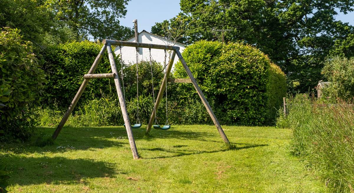 The kids will love the swings!