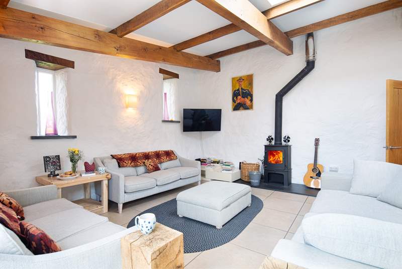 This stunning barn conversion is a delightful place to stay.