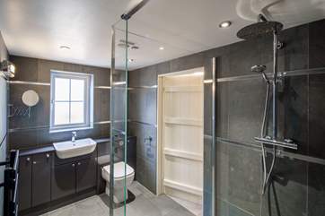The wet-room on the ground floor.