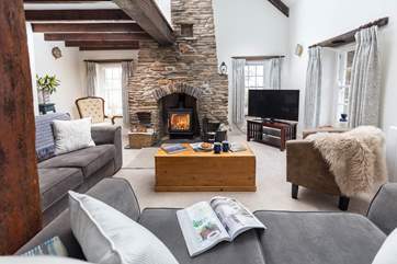 This fabulous cosy cottage is the perfect hideaway at any time of year.
