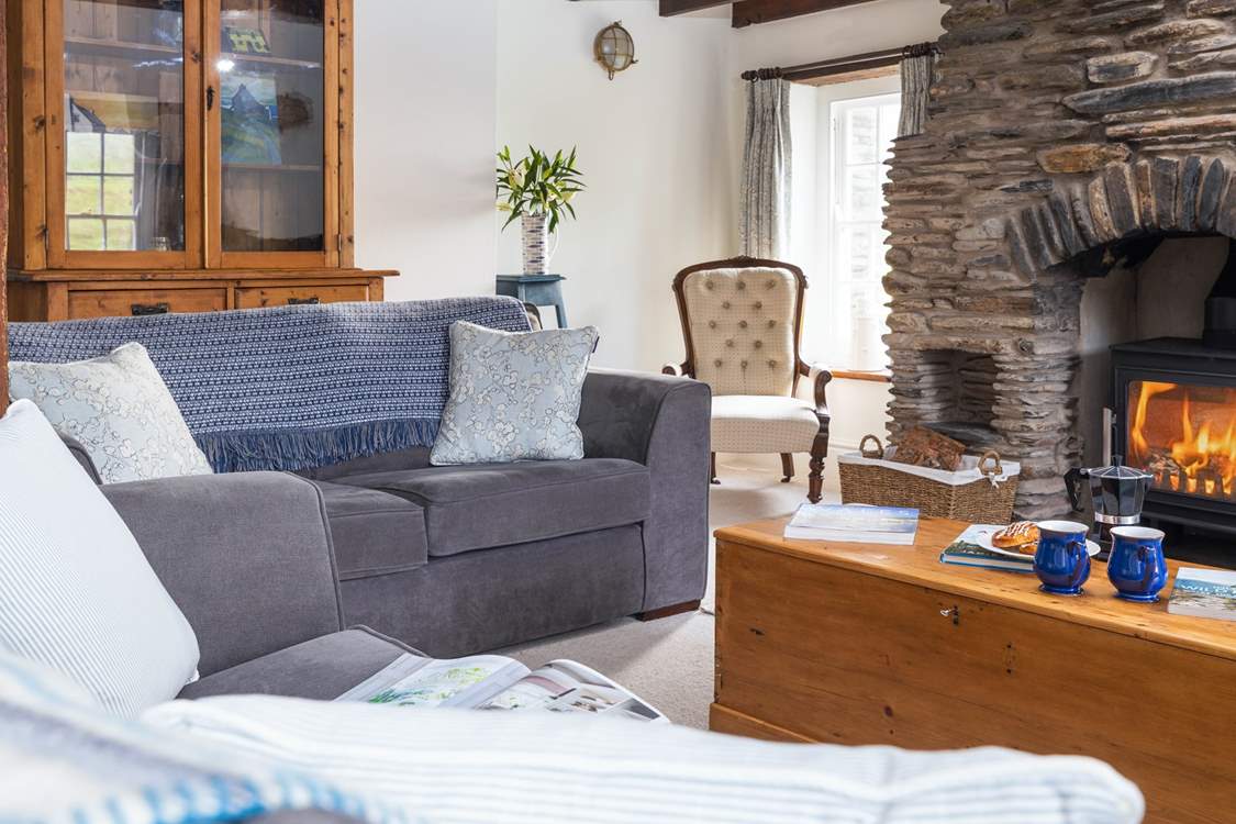 Sink into the comfy sofas and relax into your holiday.