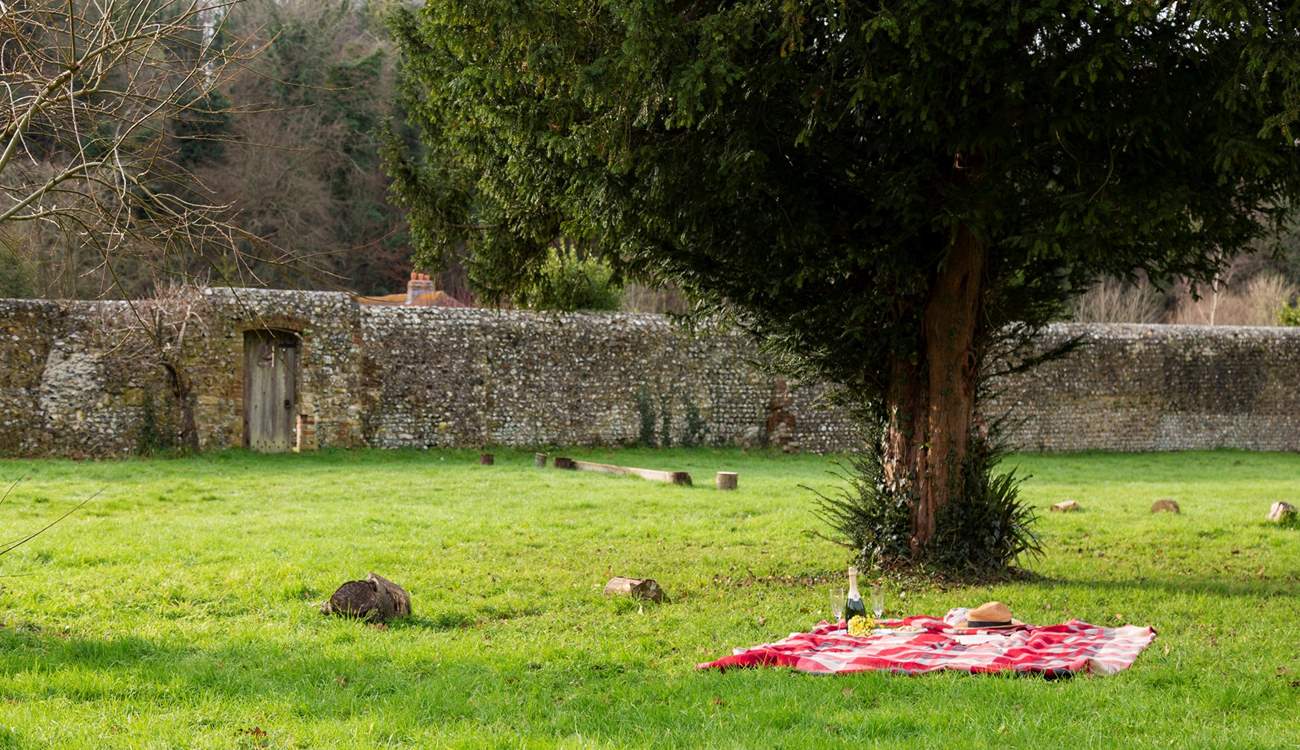 The paddock is a nice spot for children to play, a picnic or simply reading a book.