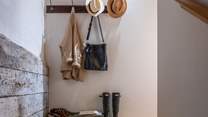 Space for boots, coats and hats.