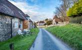 The lane outside Quebec Barn is very quiet and has very little traffic. - Thumbnail Image