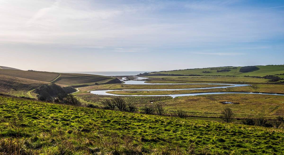 Cuckmere Haven sits in between Seaford and Eastbourne and is renowned for its fabulous views, peace and tranquillity.