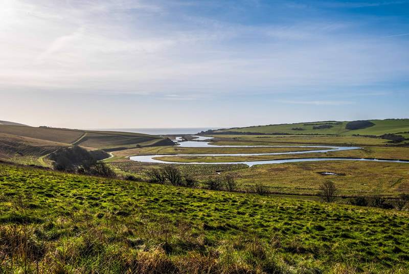 Cuckmere Haven sits in between Seaford and Eastbourne and is renowned for its fabulous views, peace and tranquillity.
