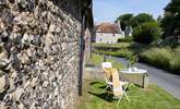 The lane is very quiet, the perfect place to enjoy your favourite tipple, whilst you plan adventures in the Sussex countryside. - Thumbnail Image