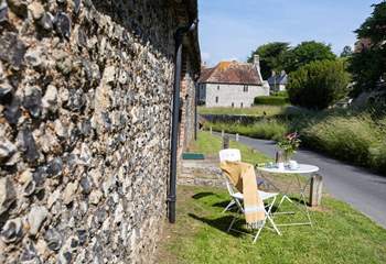 The lane is very quiet, the perfect place to enjoy your favourite tipple, whilst you plan adventures in the Sussex countryside.