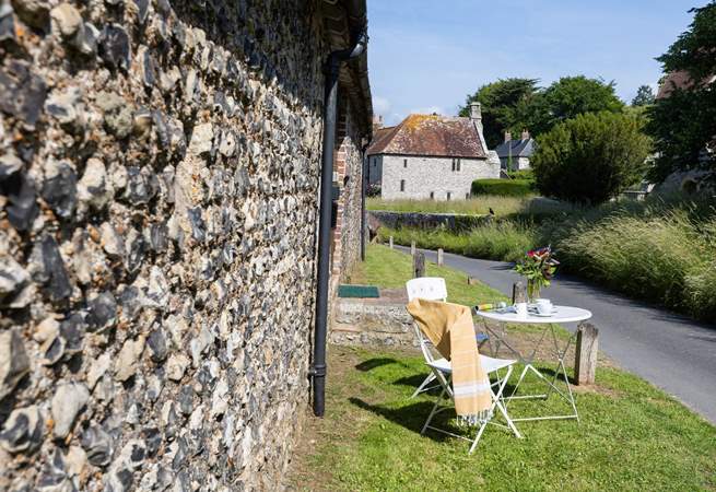 The lane is very quiet, the perfect place to enjoy your favourite tipple, whilst you plan adventures in the Sussex countryside.