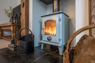 A perfect spot to warm up after a day exploring.