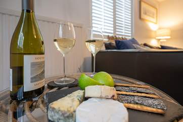 Cheese board and wine anyone?
