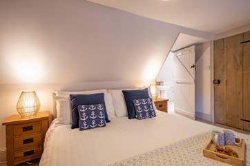 Luxury linens await.