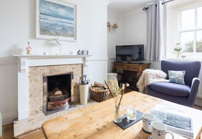 The sitting-room is the perfect place to relax after a busy day of adventures. 