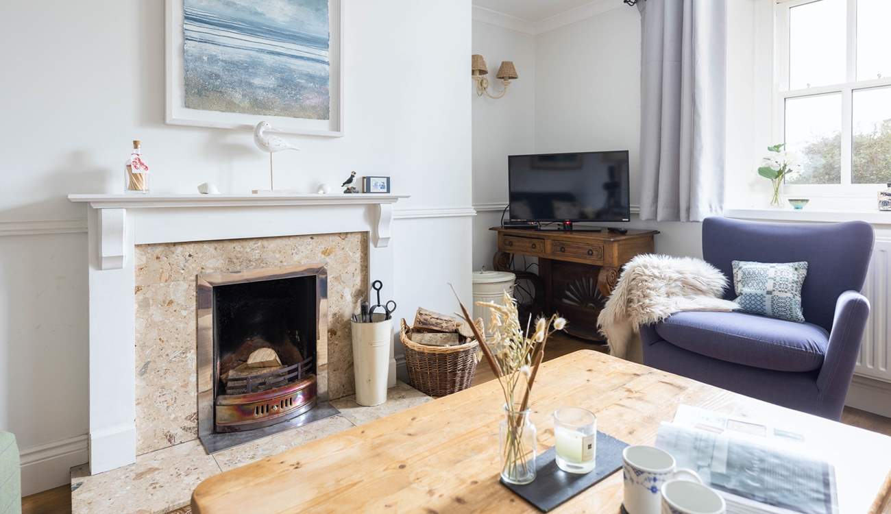 The sitting-room is the perfect place to relax after a busy day of adventures. 