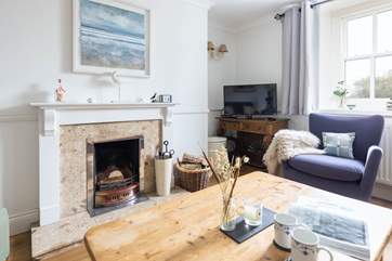 The sitting-room is the perfect place to relax after a busy day of adventures.