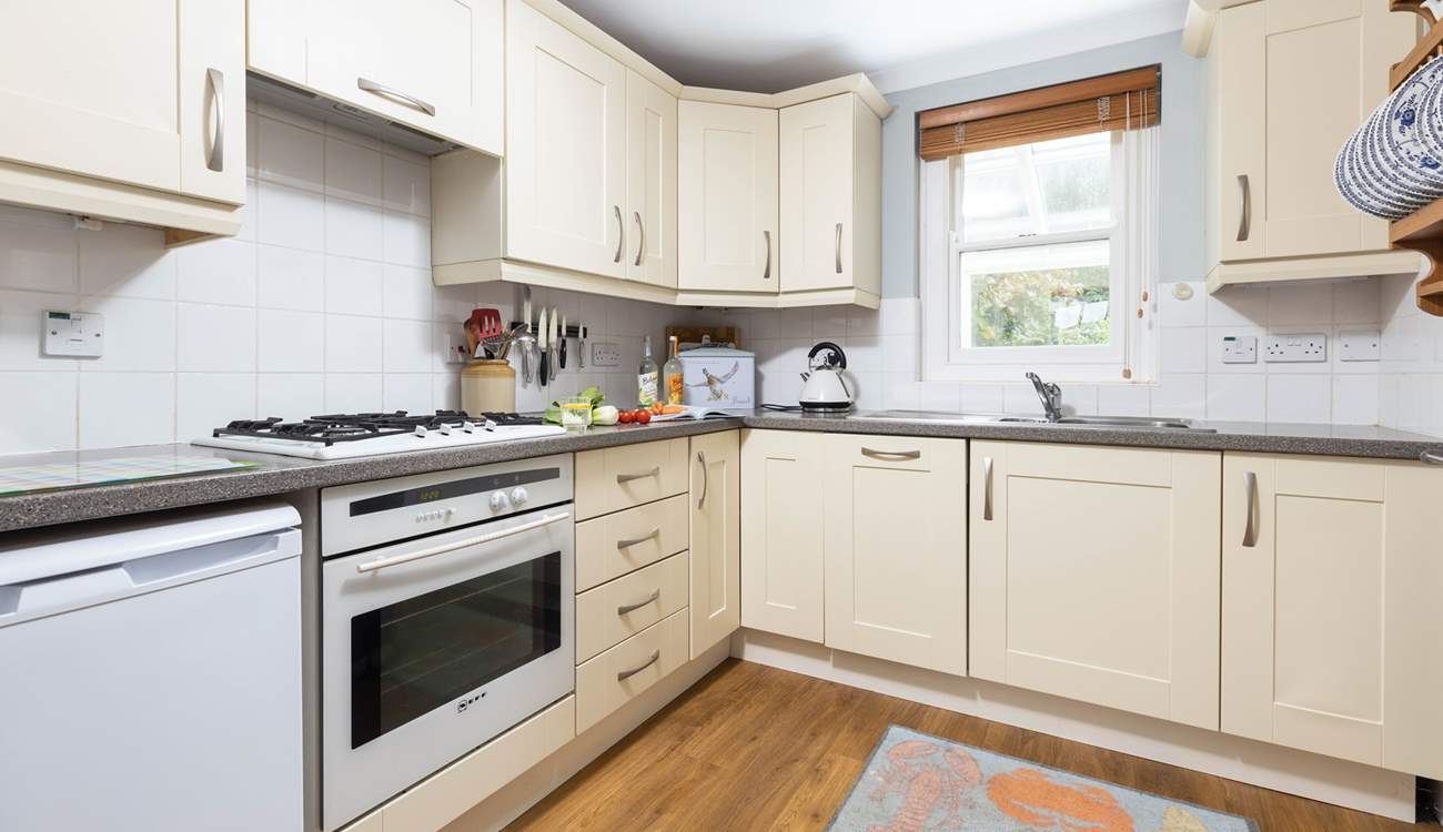 The kitchen has everything you will need to create a holiday feast.