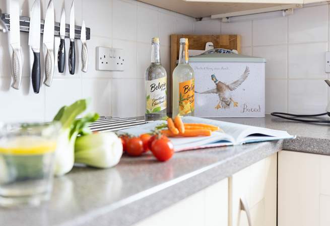 Choose fresh local produce from farm shops and roadside stalls. 