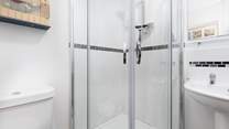 The shower-room.
