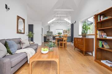 The gorgeous open plan living area.