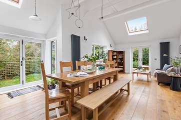 The perfect spot for sociable evenings.