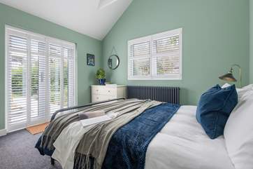 Bedroom One is a cosy haven.