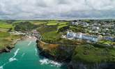 The terrace enjoys a plum location with easy access into the heart of Port Isaac, and also to the little cove at Port Gaverne. - Thumbnail Image