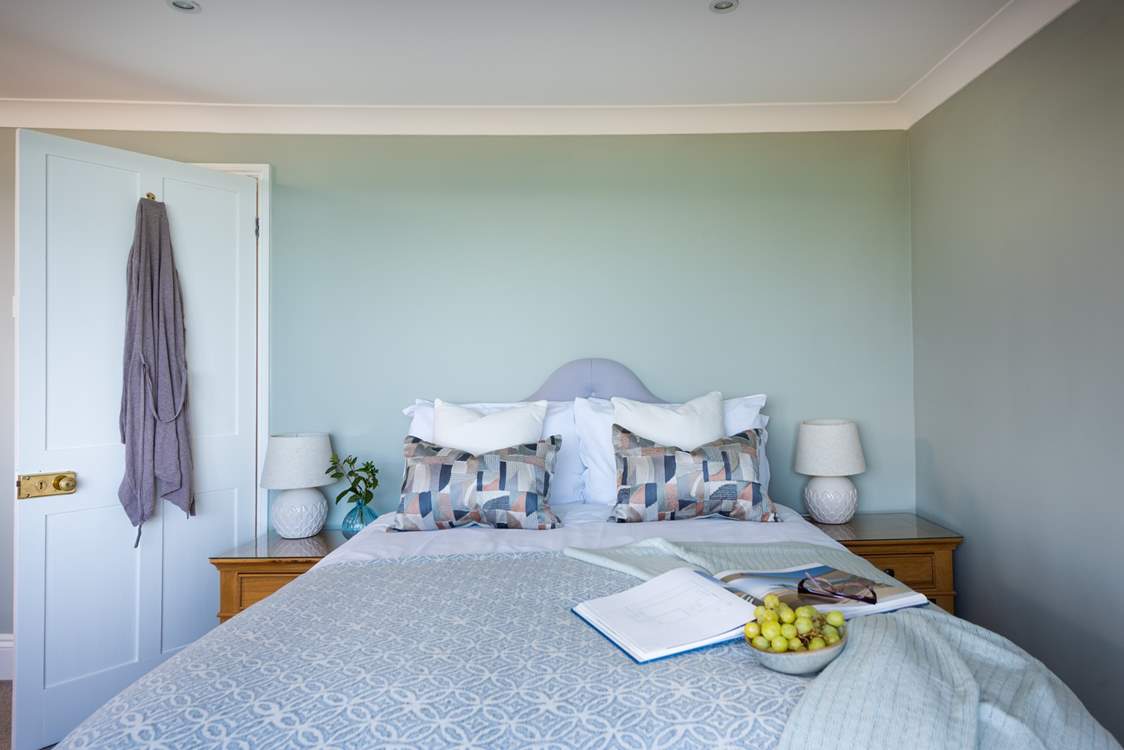 Bedroom five is another spacious room, set on the second floor.