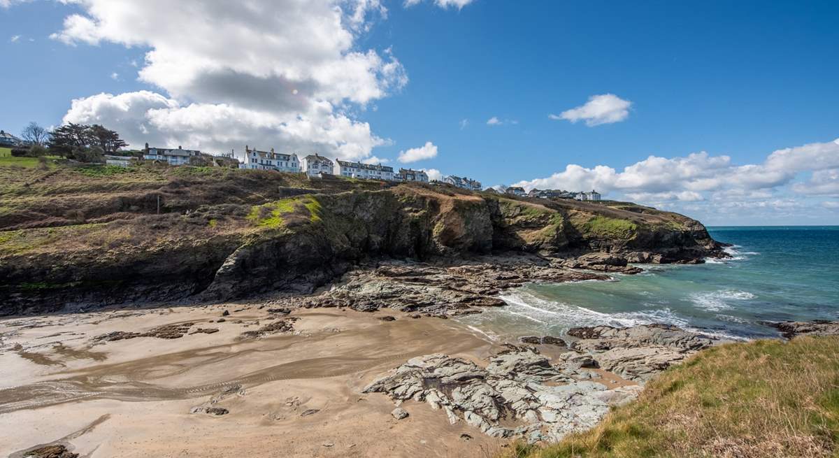 The little bay at Port Gaverne is the shortest of strolls down the hill.