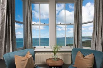 You will never tire of the view!