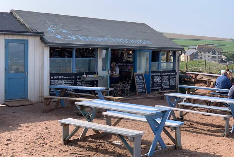 The Beach House cafe at Thurlestone. Certainly worth a visit.