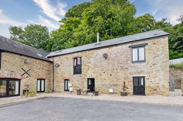 The Hayloft is a beautiful stone barn.