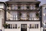 Oceanix is the top apartment on the left of the second floor. Please note there are four flights of stairs to the apartment. 