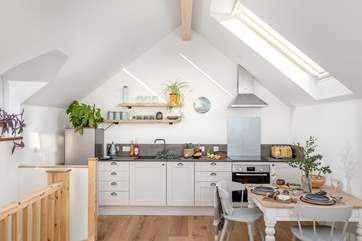 The kitchen has everything you need for a holiday feast.