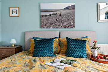 Luxury linens ensure a great night's sleep.