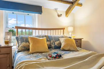 Breakfast in bed? Well you are on holiday!