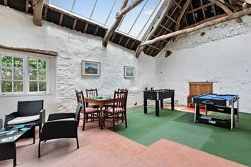 Have some fun in the games room, this space is shared with Greystones.