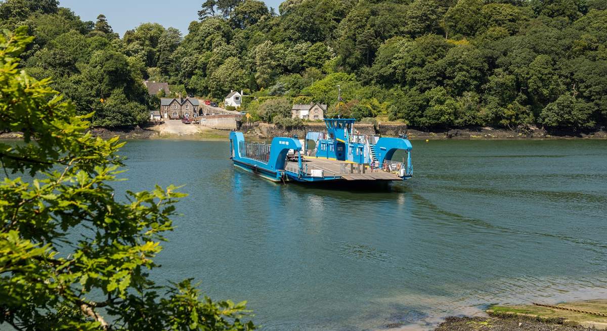 The King Harry Ferry is a fun way to travel to and from the Roseland.