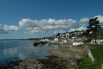 Catch the ferry from St Mawes to Falmouth, you may even see dolphins en route.
