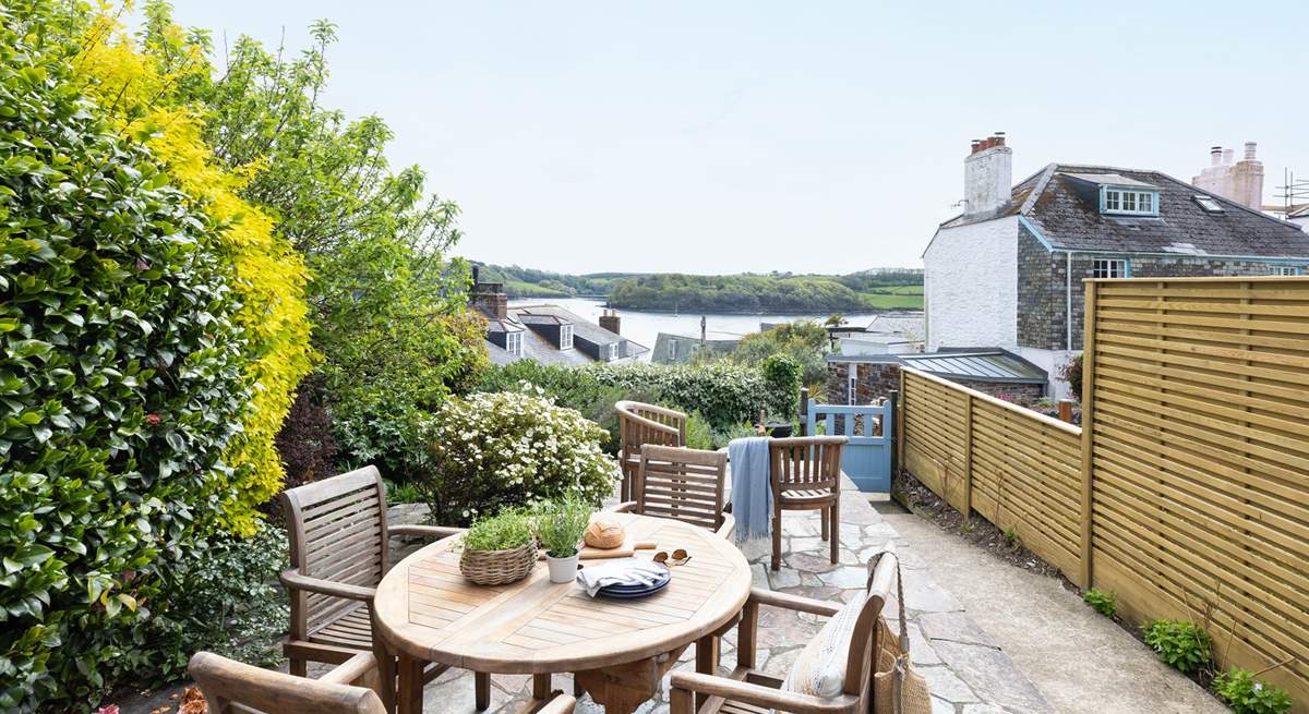 Enjoy al fresco dining on the wonderful terrace.