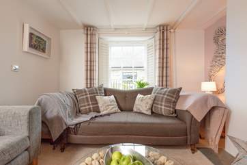 One of the homely sitting-rooms