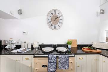 The homely Aga will delight all budding Mary Berrys