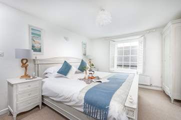 Quay House has four gorgeous bedrooms, beautifully finished and with your comfort top of the list