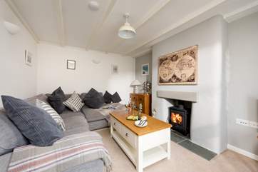 Quay House has a choice of two sitting-rooms so plenty of room to spread out.