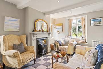 The sitting-room is delightful.