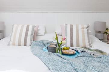 A dreamy night's sleep is assured here.