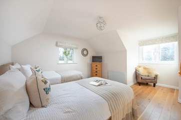 Bedroom Four can be either a twin or a super-king room, you choose!
