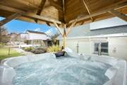 Spend a blissful hour in the hot tub.