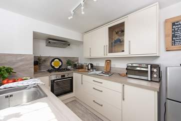 The kitchen has everything you will need.