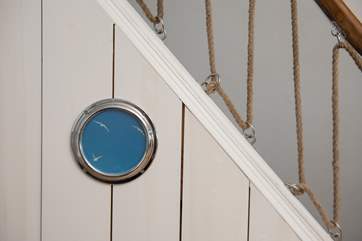 Everywhere you look the cottage has been beautifully furnished with a nod to its seaside home in Penzance.