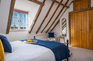 Breakfast in bed? Why not, you are on holiday.